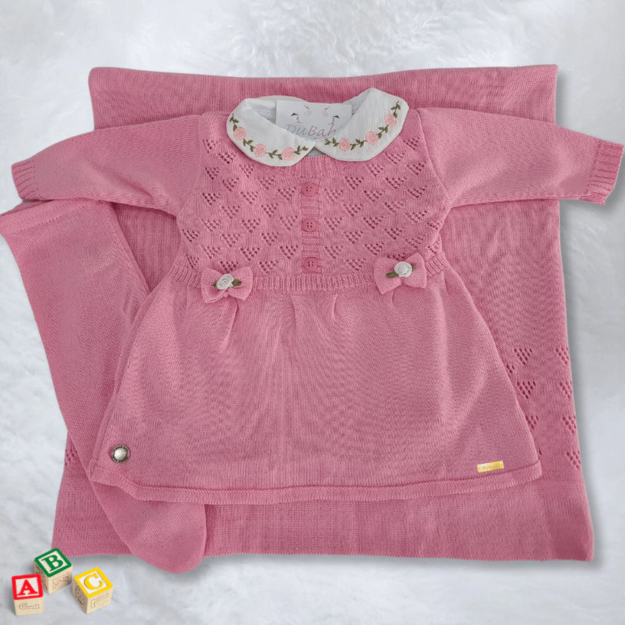 Conjunto Bebê Menina – 4 Peças