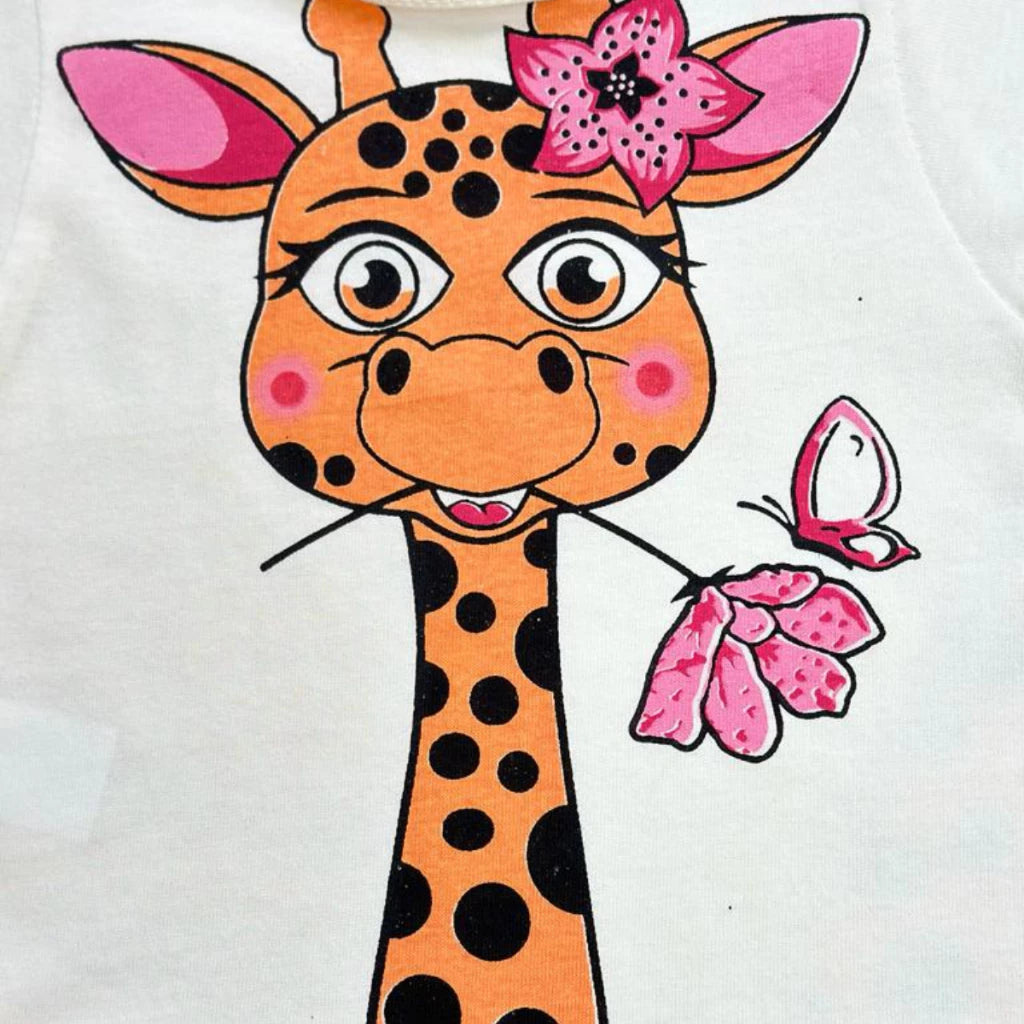 Conjunto bebê- camiseta e shorts