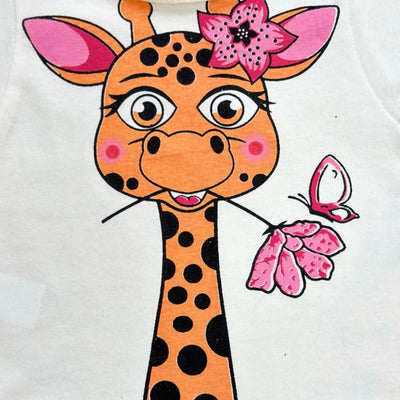 Conjunto bebê- camiseta e shorts