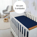 Lençol de Berço Americano com Elástico