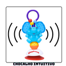 Chocalho Elefantinho feliz