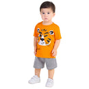 Conjunto Lançamento de Verão - Amiguinhos da Natureza - tigrinho feliz!
