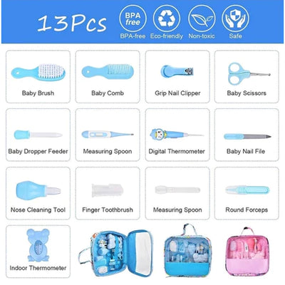 Kit de Higiene Recém Nascido - 13 peças