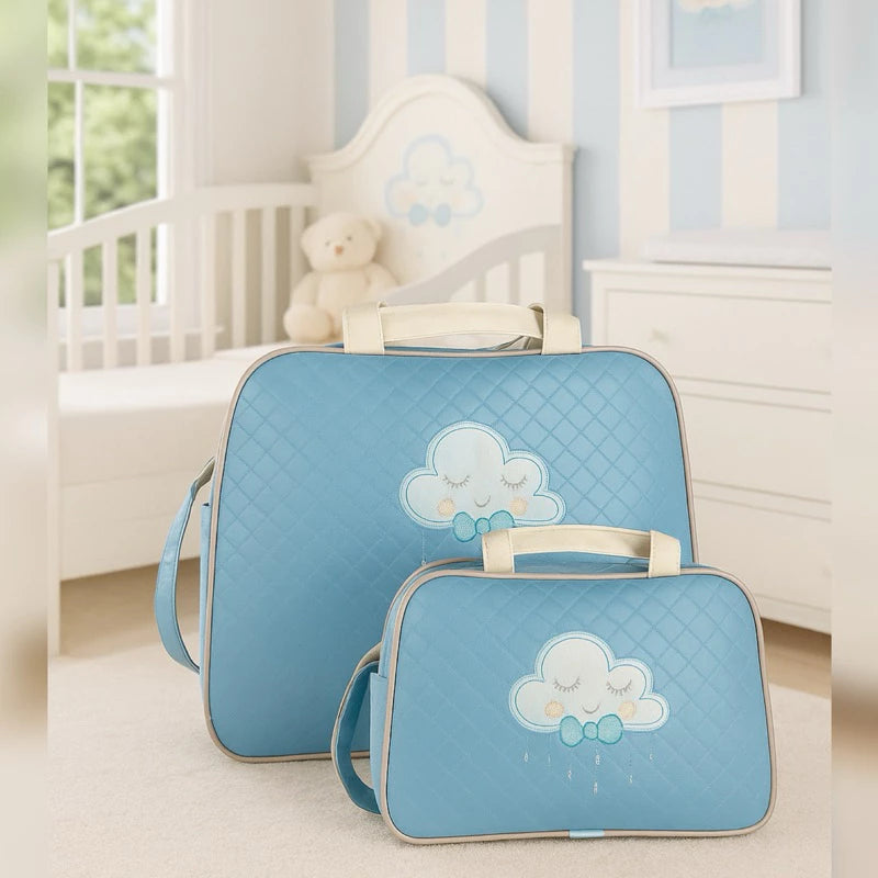 Kit Bolsa Maternidade e frasqueira