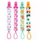 Prendedores de Chupeta Estampado - kit promocional com 2