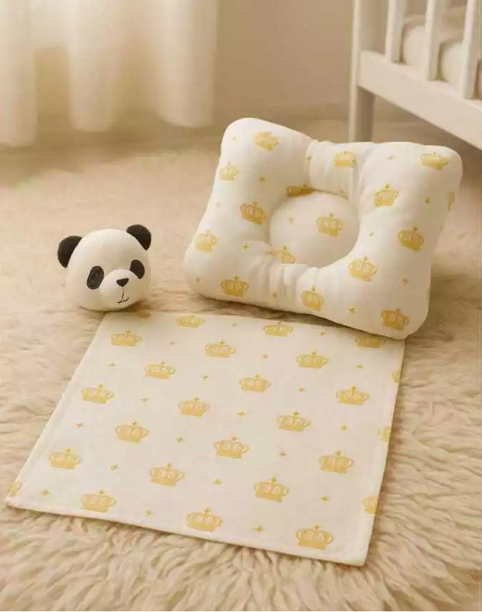 Kit 2 Peças Naninha e Travesseiro Anatómico