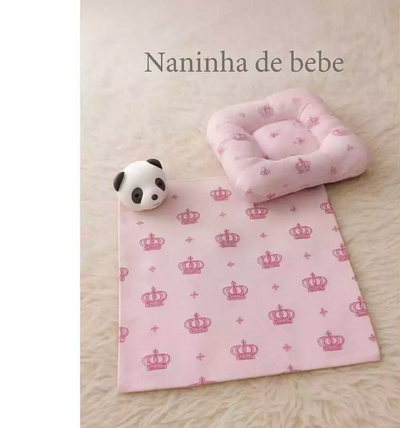 Kit 2 Peças Naninha e Travesseiro Anatómico